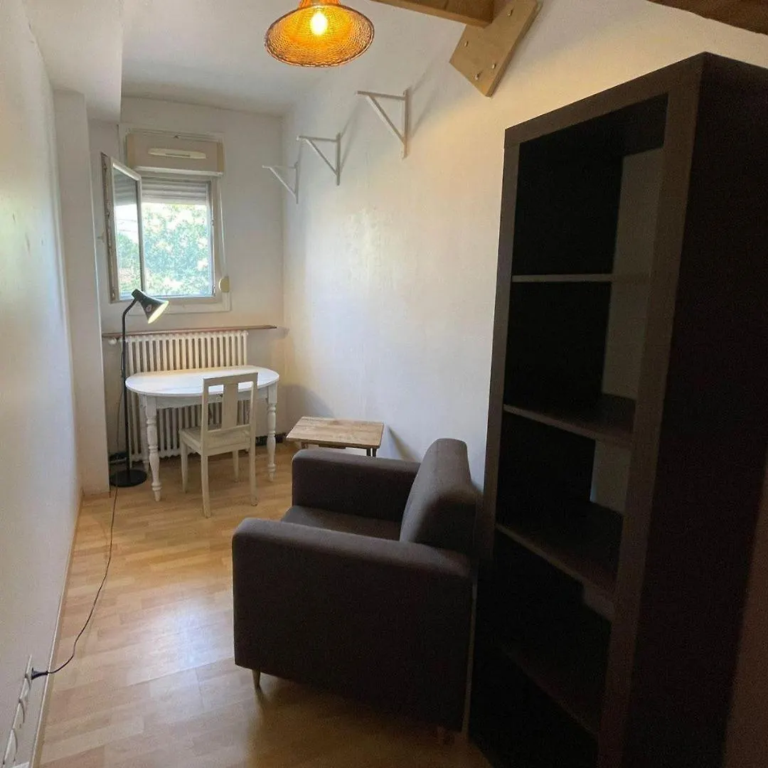 Chambre Bourrache Toulouse Habitación en casa particular